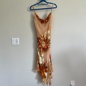 Silk slip dress